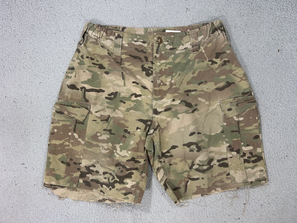 DRIFIRE Cargo Shorts Mens XL Green Camo Tactical FR Modacrylic Cotton USA